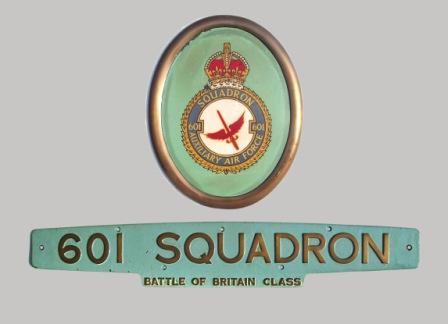 nameplate and crest sold at a Sheffield Railway Auction